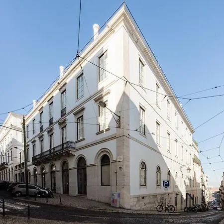 公寓 The Pearl Of Chiado Com Parking&lift&ac Lisboa