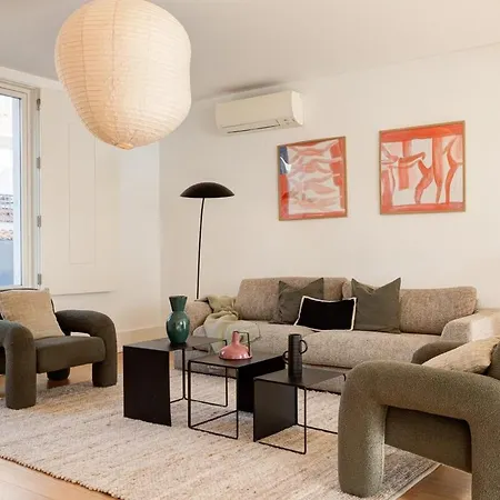 The Pearl Of Chiado Com Parking&lift&ac Appartement